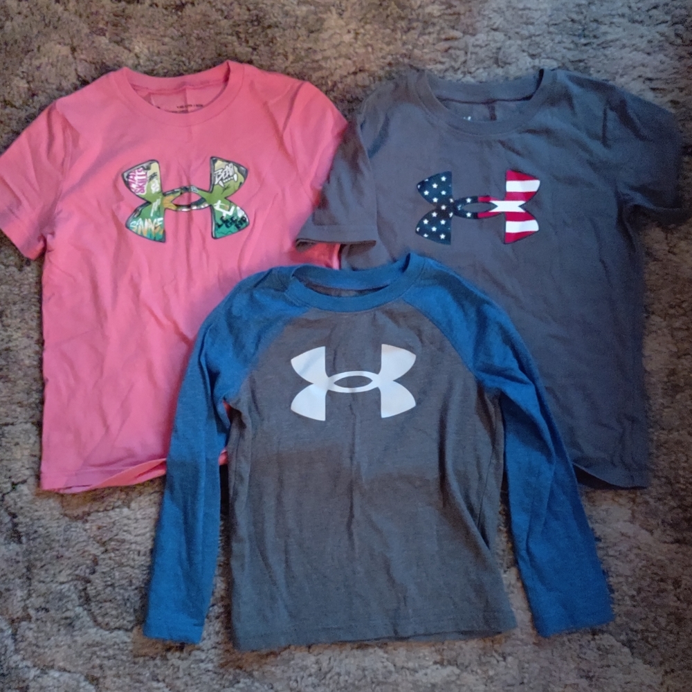 Under Armour Boys Shirt lot